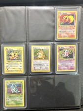 Pokémon Incomplete Vintage Jungle Set. Holos, Non Holos, Uncommons & Uncommons picture
