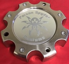 ONE POISON SPYDER  845L170 CHROME CUSTOM AFTERMARKET RIM WHEEL CENTER CAP/4794 picture
