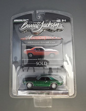 Greenlight 1/64 Green Machine Barrett-Jackson 1970 Plymouth Cuda AAR Coupe(READ) picture