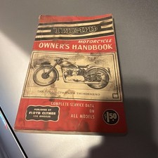Vintage Triumph Motorcycle Owner's Handbook 650cc Thunderbird Floyd Clymer picture