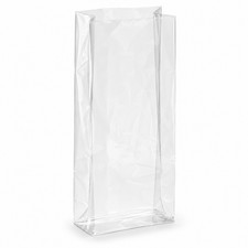 Clear Poly Bags 5x2x12 1 Mil Gusseted Food Grade LDPE Choose 1K 2K 10K picture