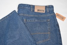 NWT DULUTH 46x30 Men's MN Weekender Ballroom Cotton Denim Blue Jeans picture