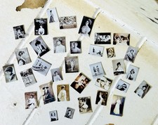 Miniature 1:12 Scale Vintage Photos Lovely Ladies Collection / Lot of 35 picture