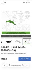 21-25 Ford Bronco Right Handle Assist picture