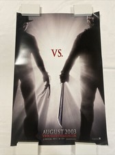 2003 FREDDY VS JASON ROLLED UNUSED ORIGINAL THEATRICAL 27x40 MOVIE POSTER picture