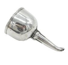 George III Sterling Silver Wine Funnel Antique 1812 London picture