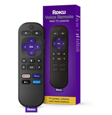 NEW Roku Voice Remote-Compatible with All Roku Models (Channel Shortcuts Vary) picture