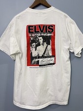Elvis Presley Vaughan Bassett Furniture VTG T Shirt 2002 Promo Advertising Sz L picture