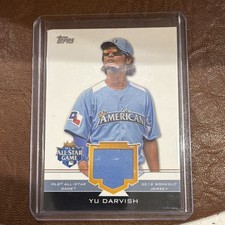 Topps 2012 Update All-Star Stitches Yu Darvish Texas Rangers #AS-YD RC MEM picture