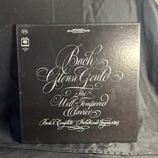 Bach Glenn Gould: The Well-Tempered Clavier - Book I  D3S 733 stereo 2 eye NM lp picture