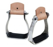 Western Horse Saddle Aluminum Adult Barrel Racing Pleasure Reining Stirrups  picture