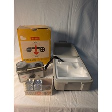 Kodak Instamatic 154 Camera Outfit Vintage 126 Film Case GE Flash Cubes Box picture