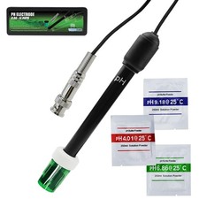 0-14 pH Electrode Probe, Meter with Replacement BNC 300 Cm picture