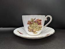 Royal Tuscan Harvest Fall Fruit Tea Cup and Saucer picture