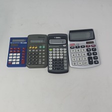 Calculators lot of 4 Misc Brands picture