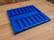 CRAFTSMAN Compatible Vintage Nut Driver Organizer for Stubby & Std, Metric & SAE picture