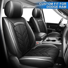 PU Leather Car Seat Covers for Dodge Ram 1500 2500 3500 Full Set picture