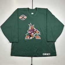 Rare Vintage Phoenix Coyotes Center Ice CCM Hockey Jersey NHL Sports Size XL picture