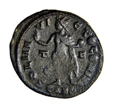 Roman Imperial Coin ARLES IN FRANCE T - F Sol Constantine I the Great (306-337) picture