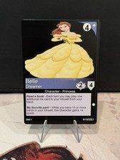 2021 Disney Famous Lorcana Alpha Playtest Belle Dreamer Extremely Rare NM picture