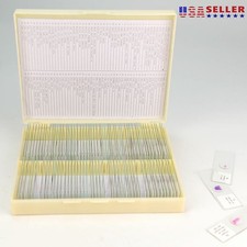 100PCS Mammal Tissue Sections Histology Prepared Specimen Microscope Slides picture