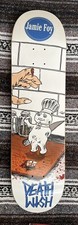 Deathwish X Pillsburry Doughboy Jaime Foy Rare Skateboarding Deck picture