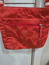 Coach Orange Signature Crossbody picture