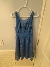 Anthropologie Blue Lace 