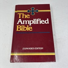 The Amplified Bible AMPC Expanded Edition 1987 LOCKMAN Maps Concordance picture
