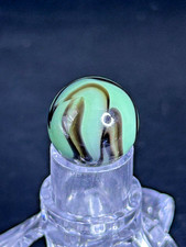 Alley Agate Swirl Pistachio Green & Brown Marble .63