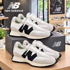 [FLASH SALE] New. Balance 327 women's sneakers - Sea Salt Black picture