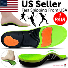 Orthotic Shoe Insoles Inserts Flat Feet High Arch Support For Plantar Fasciitis picture