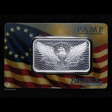 1776-2026 PAMP 250th Anniversary Of The USA Silver 1 oz Bar .999 (In Assay) picture