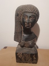 Rare Antique Ancient Egyptian Statue Princess Meritamun Long Head Sun 1353 BC picture