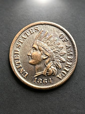 1864-L Indian Head Cent, As Pictured picture