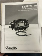 ONICON SYS-40-010-010-160 System 40 BTU METER picture