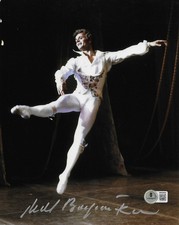 Mikhail Baryshnikov New York City Ballet Signed 8x10 Photo Autographed BAS 36 picture
