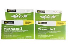 Miconazole 3 Vaginal Treatment Suppository Cream Cure 3 Day Treatment Lot Of 2 picture