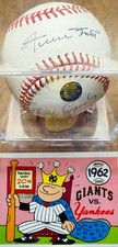 1962 San Francisco Giants HOF's Signed & Authenticed Official MLB Baseball ⚾️ picture