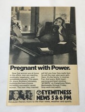 1980 KGO tv ad~ EYEWITNESS NEWS Dr Joyce Brothers, Pregnant With Power picture
