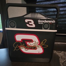 Vintage Dale Earnhardt #3 NASCAR Hard Sided Cooler with Vintage #3 Merch picture
