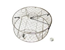 KUFA Stainless steel wire crab trap with 1LB zinc diode (ø30