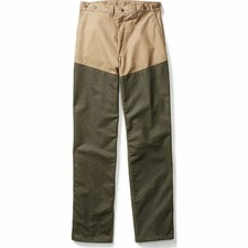 Filson Shelter Cloth Brush Pants Size 30 Camel Tan Olive Waxed Canvas Field USA picture
