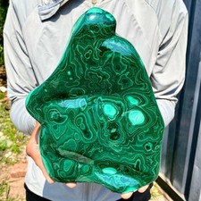 11.66LB TOP Natural Malachite crystal quartz Mineral specimen Reiki gem picture