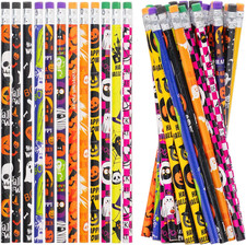 48 Pcs Halloween Pencils with Eraser, Halloween Wood Pencils Bulk for Halloween picture