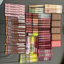 NEW NYX Makeup Lot 79 Pc Buttermelt Bronzer Gloss Jelly Epic Ink Sealed picture