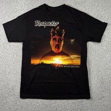 Rhapsody Band The Dark Secret ABlum T-shirt all size Unisex S to 5XL KN116 picture