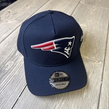 New Era New England Patriots 9Fifty Navy Basic Adjustable Snapback Hat Cap picture