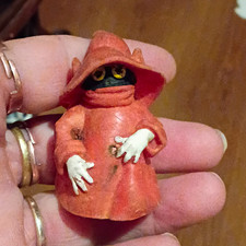 Masters of the Universe Orko Hooded Figurine Orange/Black/White with Yellow picture
