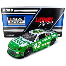 John Hunter Nemechek Autographed Dollar Tree 1:24 Standard 2026 Diecast Car picture